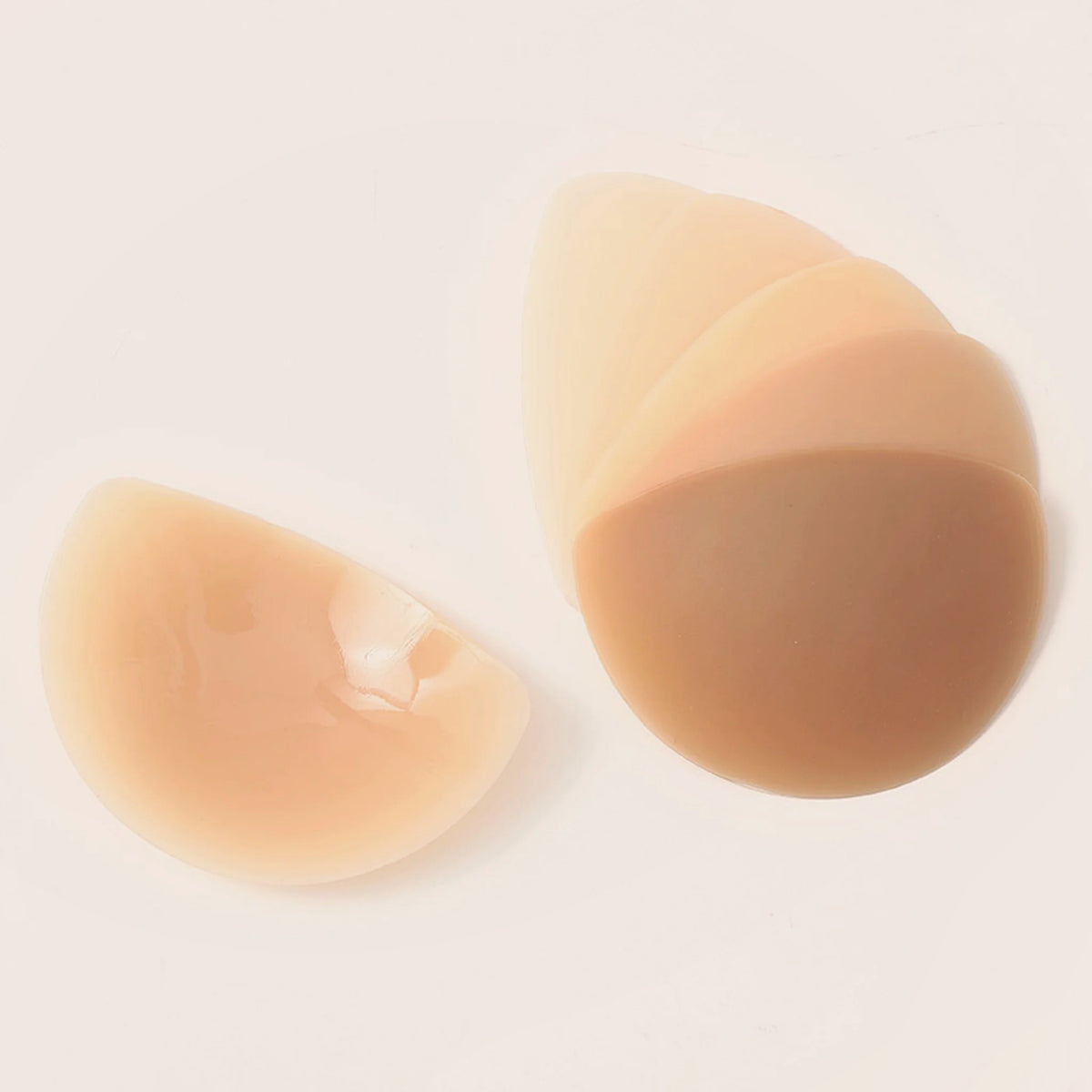 La Goutte — les teintes superposées, face mate et face adhésive