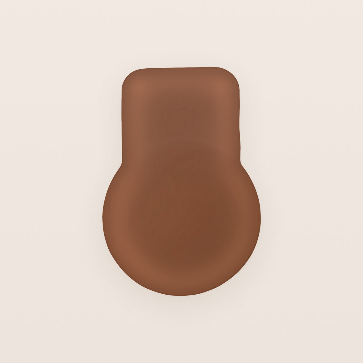 Le Lift — teinte Cacao, 10 cm, cache-tétons en silicone réutilisable Sensora Paris