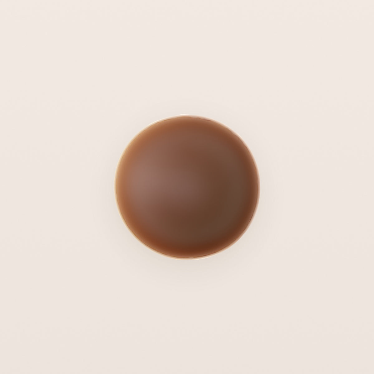 Le Nu — teinte Cacao, 7 cm, cache-tétons en silicone réutilisable Sensora Paris