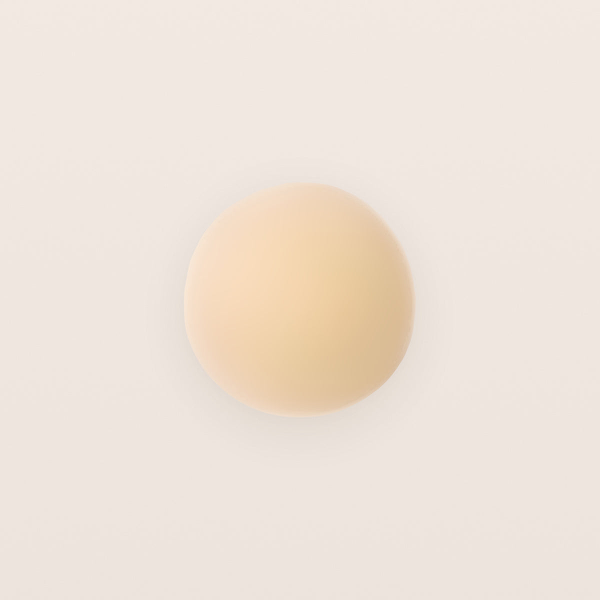 Le Nu — teinte Sable, 7 cm, cache-tétons en silicone réutilisable Sensora Paris
