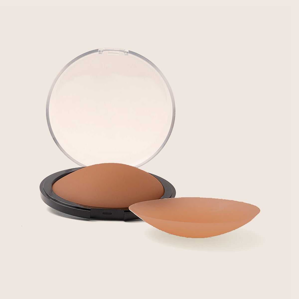 La Seconde Peau — teinte Noisette, cover en silicone sans adhésif, 8 cm, dans son boîtier